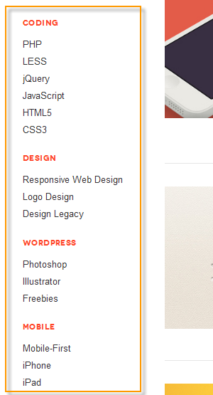dw_argo_content_menu Content menu