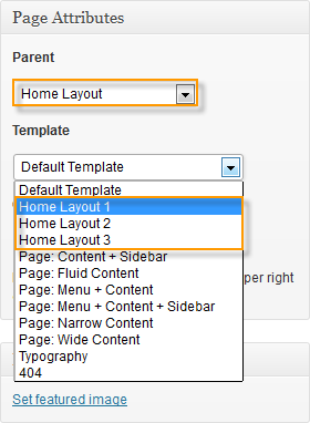 Select Home Layout