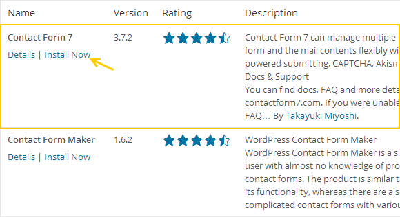 wordpress-news-theme-dw-argo-install-the-contact-plguin Start Installing the plugin
