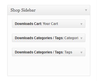 wordpress_news_theme_dw_argo_shop_side_backend_setting Backend setting of shop sidebar