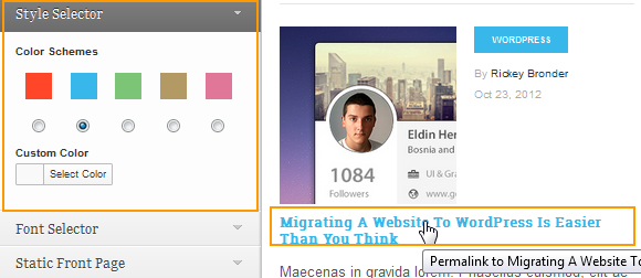 wordpress_news_theme_dw_argo_style_selector Style Selector