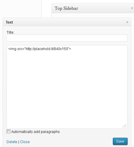 wordpress_news_theme_dw_argo_top_sidebar_settings Top Sidebar in backend