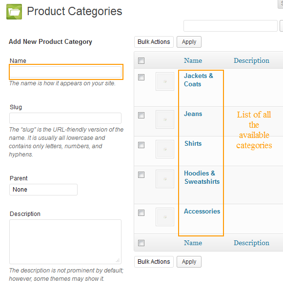 jigoshop product configuration