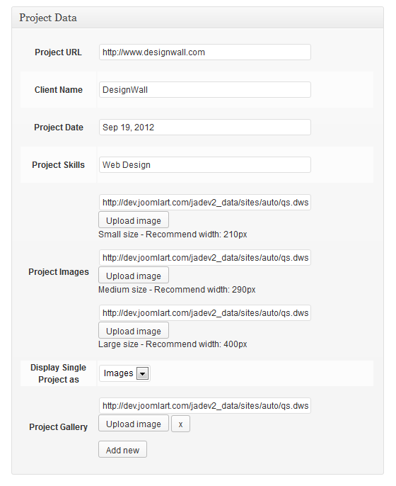 wordpress_news_theme_dw_simplex_setting_project_data Setting Project Data