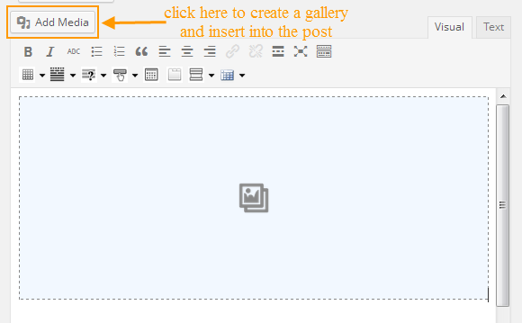 wordpress_news_theme_dw_fixel_create_a_gallery Insert Gallery Into Post