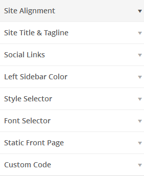 wordpress_news_theme_dw_minion_customize_section Customize Section