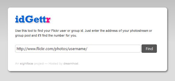 Get Flickr ID