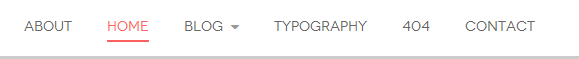 wordpress_social_theme_dw_fixel_menu Front-end Appearance of Menu