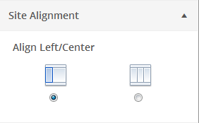 Site Layout Settings