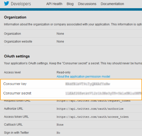 wordpress_news_theme_dw_fixel_twitter_settings twitter comsumer key