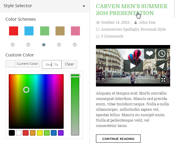 wordpress_ecommercer_theme_dw_trendy_style_selector_settings Style Selector Settings