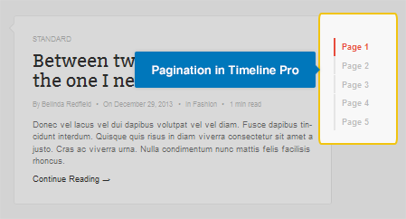 Pagination