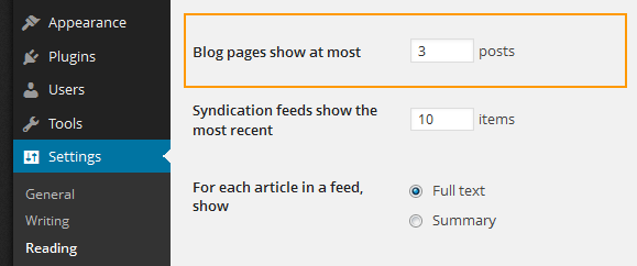 wordpress_timeline_theme_dw_timeline_pro_show_number_of_post_at_most Set number of posts shown at most