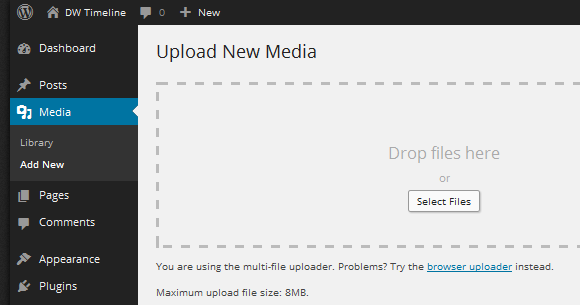 Upload Audio File