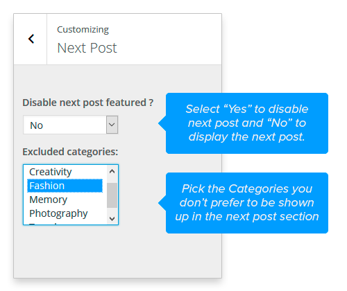 timeline customize