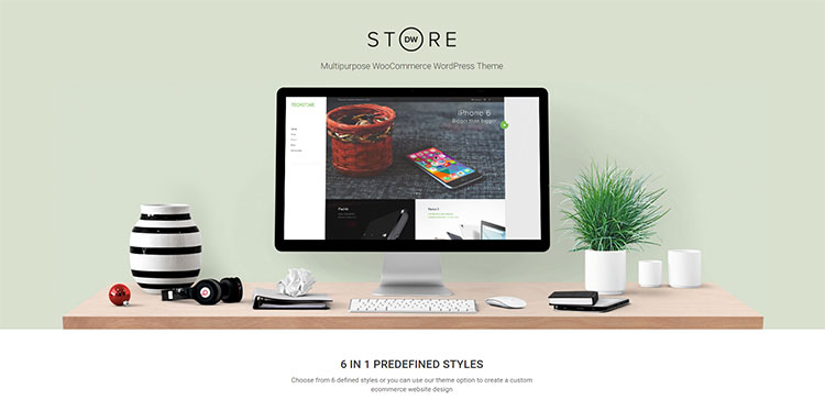 DW Store WordPress Theme