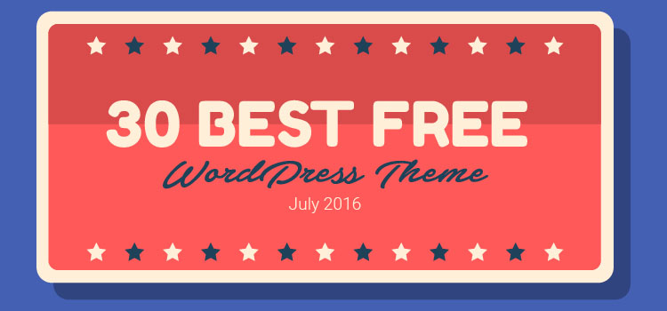 30 Best Free Theme Wordpress