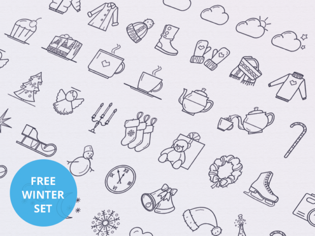 100+ Awesome Sets of Free Icons