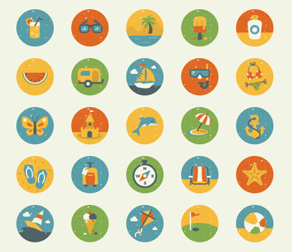 27-50-free-summer-vintage-icons