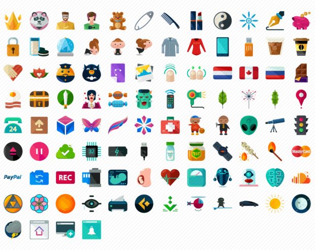 100 Awesome Free Icons Sets