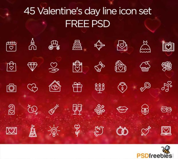 45-valentine-day-line-icon-set-free-psd1